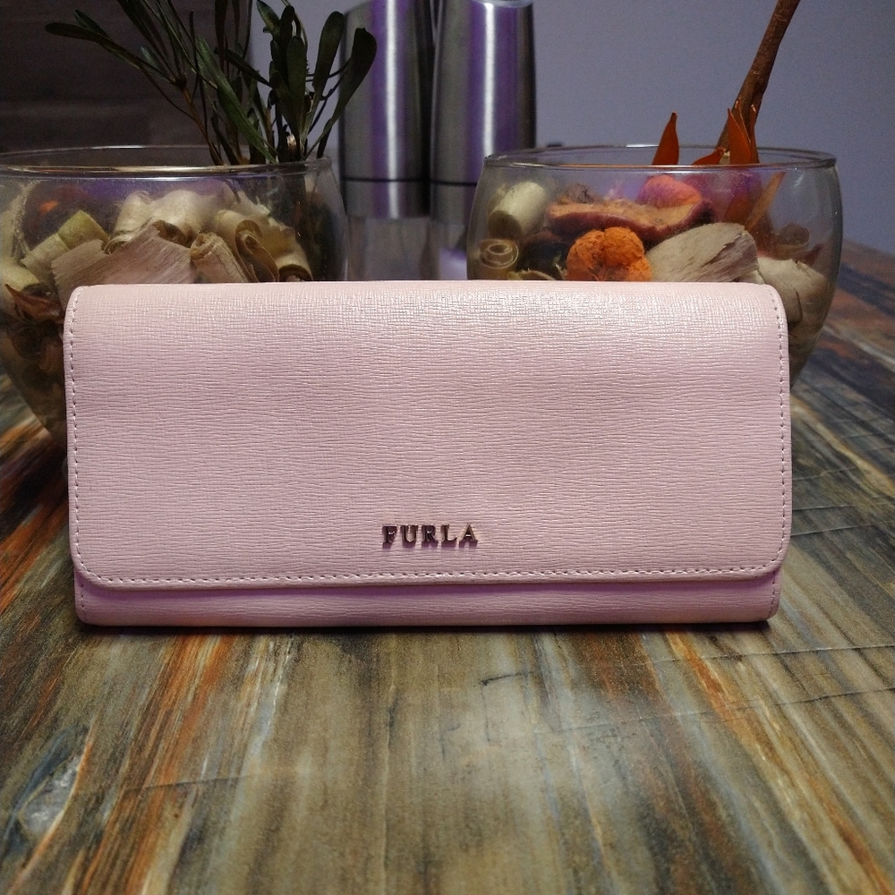 ❌SOLD❌Furla Babylon Long Wallet in Blush Pink